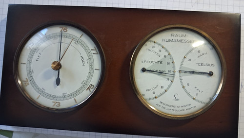 Vintage lufft barometer - lufft, +