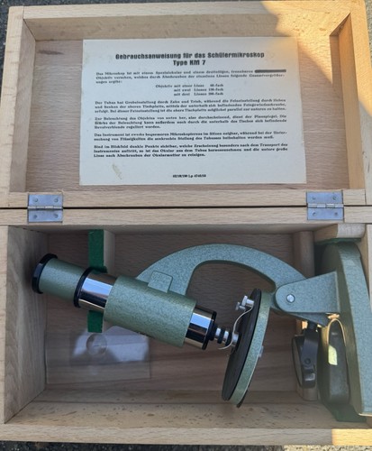 Schülermikroskop type km - 🔬,