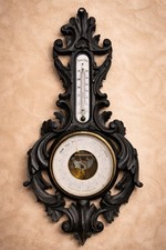Antiker Barometer Thermometer
