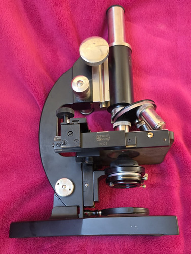 Antikes mikroskop 1948 g - antikes,
